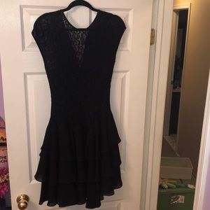 Black cocktail dress